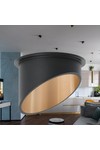 Braytron ALFA D RND BLC GLD SPOTLIGHT