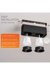 Braytron GATA SR 2D 20W 3IN1 SQR BLC BLC SPOTLIGHT