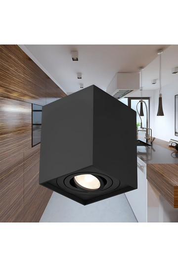 Braytron GAMA 8010 SQR BLC GU10 SPOTLIGHT