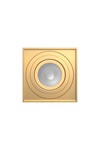 Braytron GAMA 8010 SQR GLD GU10 SPOTLIGHT