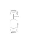 Braytron BETA 6020 PD RND WHT GU10 SPOTLIGHT