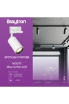 Braytron BETA TR2 WHT GU10 4WRS TRACKLIGHT