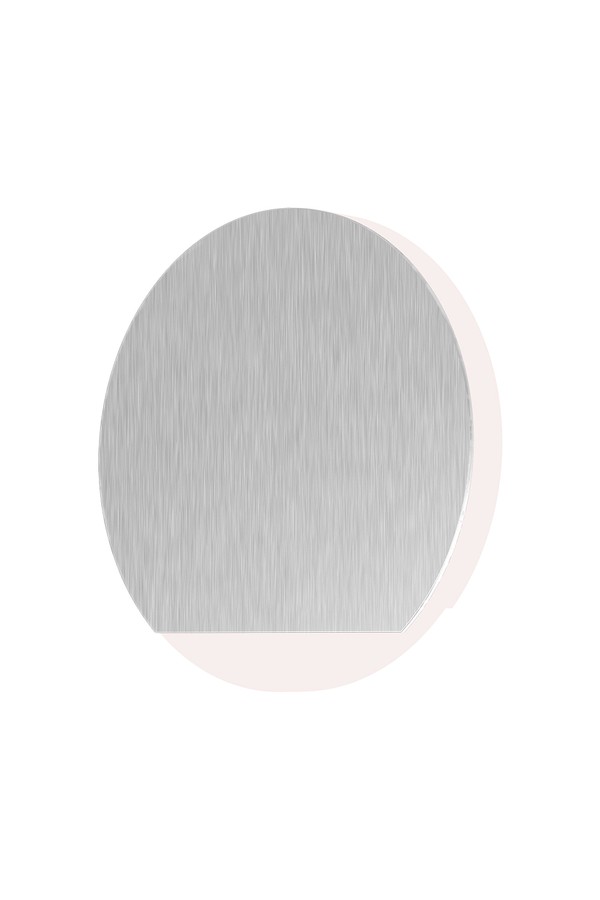 Braytron STEP A CR2 RND SLV STEPLIGHT COVER