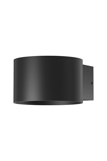 Braytron AVVA WL01 8W RND BLC 3000K WALL LIGHT