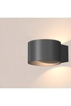 Braytron AVVA WL01 8W RND BLC 3000K WALL LIGHT