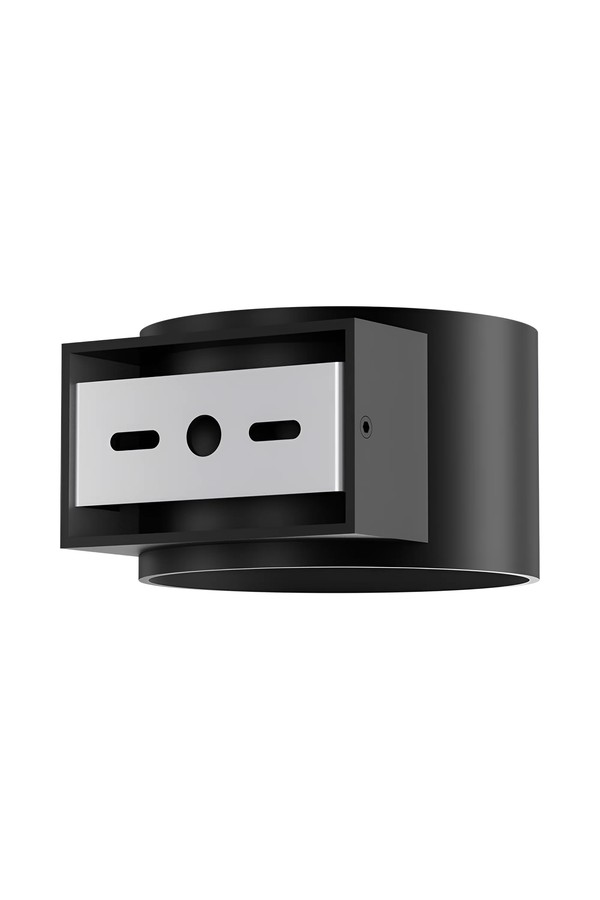 Braytron AVVA WL01 8W RND BLC 3000K WALL LIGHT