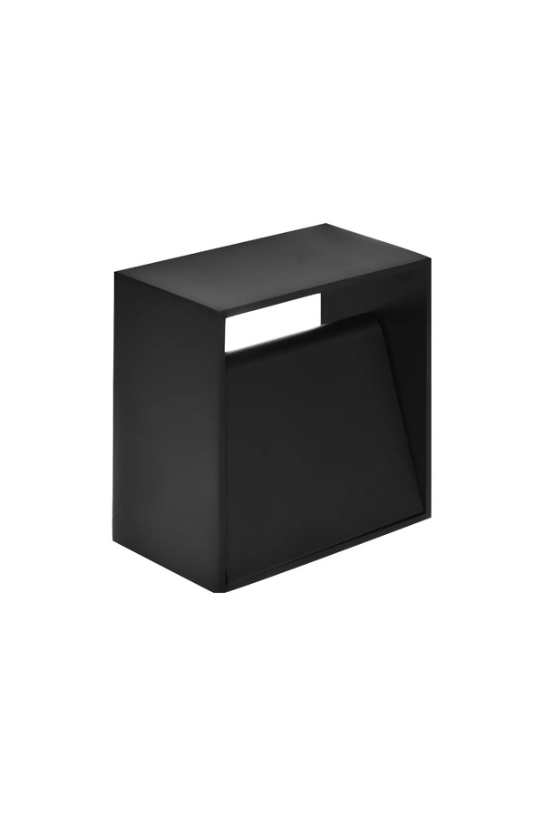 Braytron AVVA WL02 8W SQR BLC 3000K WALL LIGHT
