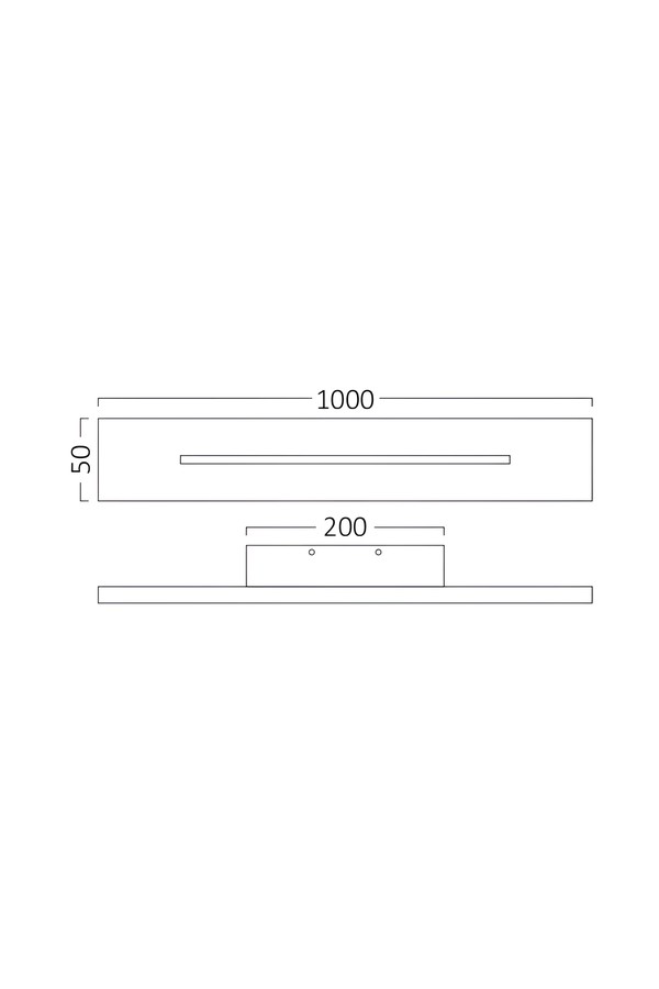 Braytron LEVA WL1000 30W RCT BLC 3000K WALL LIGHT