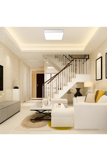 Braytron BLADE SS SQR WHT 45W 3IN1 CEILING LIGHT