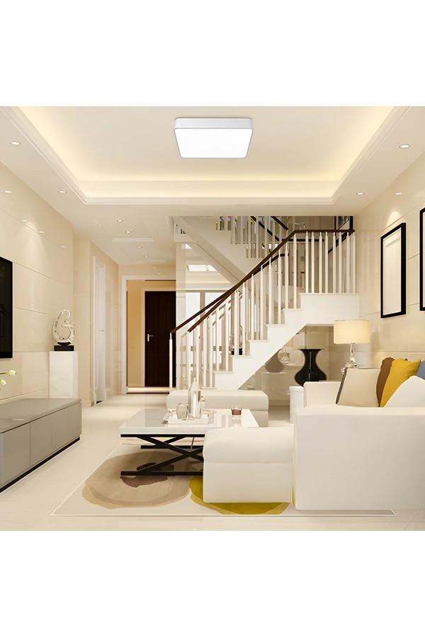 Braytron BLADE SS SQR WHT 45W 3IN1 CEILING LIGHT