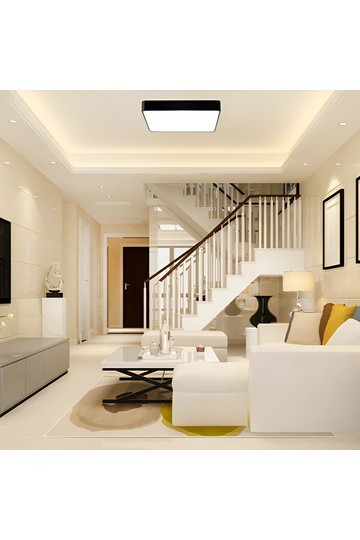 Braytron BLADE SS SQR BLC 45W 3IN1 CEILING LIGHT