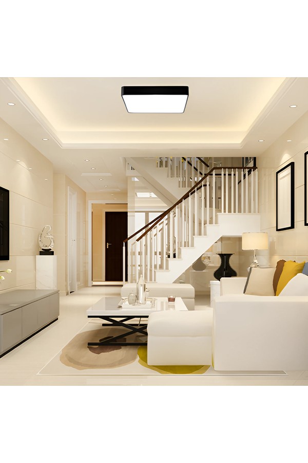 Braytron BLADE SS SQR BLC 45W 3IN1 CEILING LIGHT