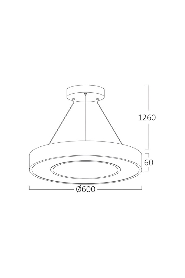 Braytron BLADE PD RND BLC 45W 3IN1 CEILING LIGHT