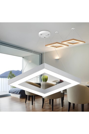 Braytron BLADE PD SQR WHT 45W RMT CEILING LIGHT
