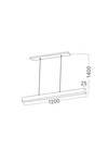 Braytron LINA LN 2540 BLC 30W 3IN1 CEILING LIGHT