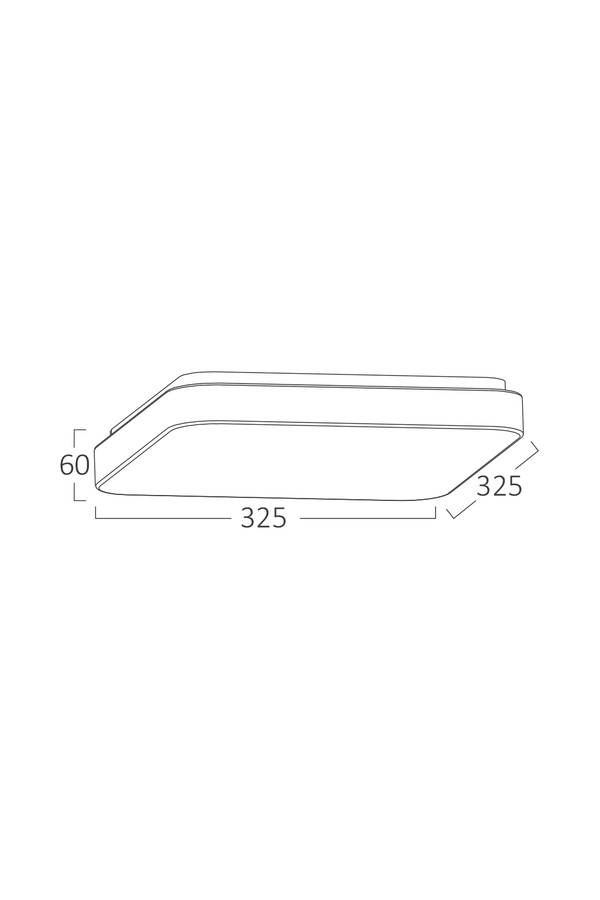 Braytron JADE SSA SQR 24W 3IN1 CEILING LIGHT