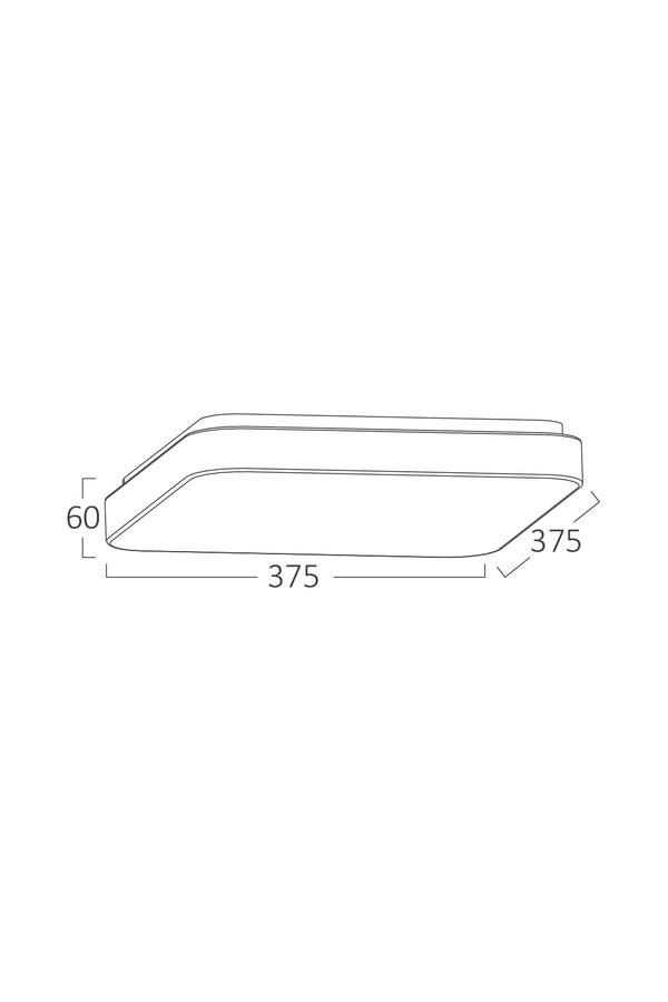 Braytron JADE SSA SQR 34W 3IN1 CEILING LIGHT