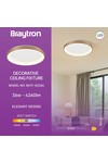 Braytron BELLA SLS SR RND GLD 36W 3IN1 IP20 CEILING LIG