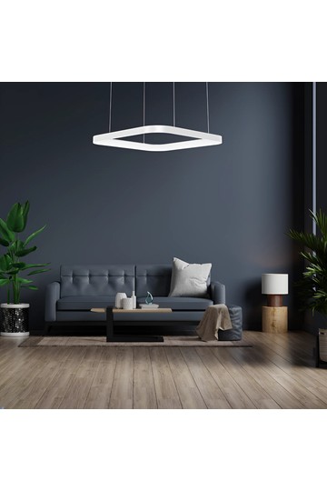Braytron BELLA SLP PD SQR WHT 46W 3IN1 IP20 CEILING LIG