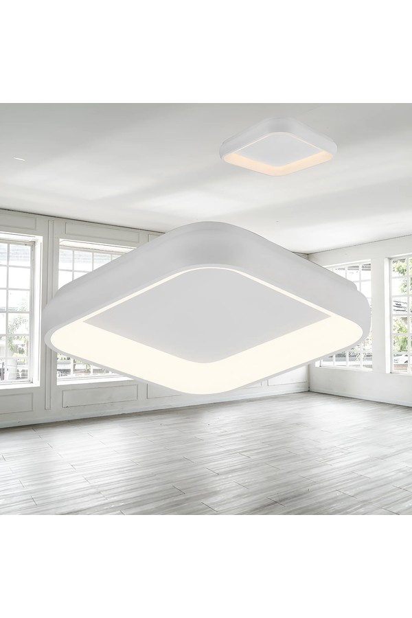 Braytron BELLA MLS SR SQR WHT 36W 3IN1 IP20 CEILING FIX