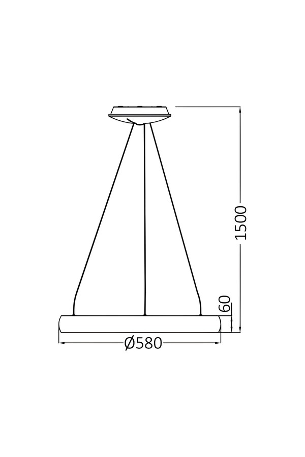 Braytron BELLA MLP PD RND BLC 46W 3IN1 IP20 CEILING LIG