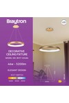 Braytron BELLA MLP PD RND GLD 46W 3IN1 IP20 CEILING LIG