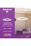 Braytron BELLA MLP PD SQR WHT 46W 3IN1 IP20 CEILING FIX
