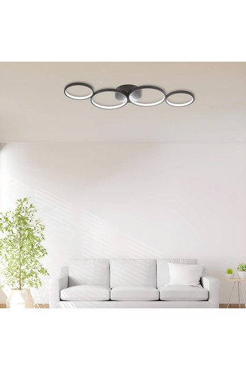 Braytron NELA SR1 RND BLC 60W RMT IP20 CEILING LIGHT