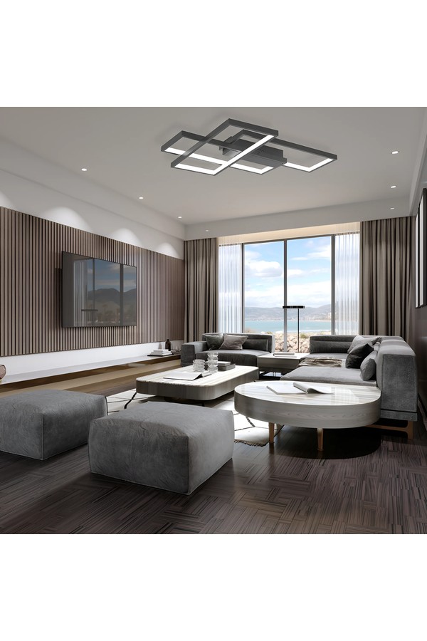 Braytron NELA SS2 RND BLC 65W RMT IP20 CEILING LIGHT
