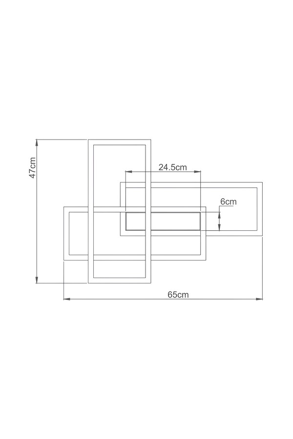 Braytron NELA SS2 RND BLC 65W RMT IP20 CEILING LIGHT