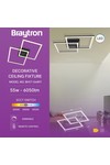 Braytron CRYSTAL A 55W 3IN1 RMT BLC CEILING LIGHT