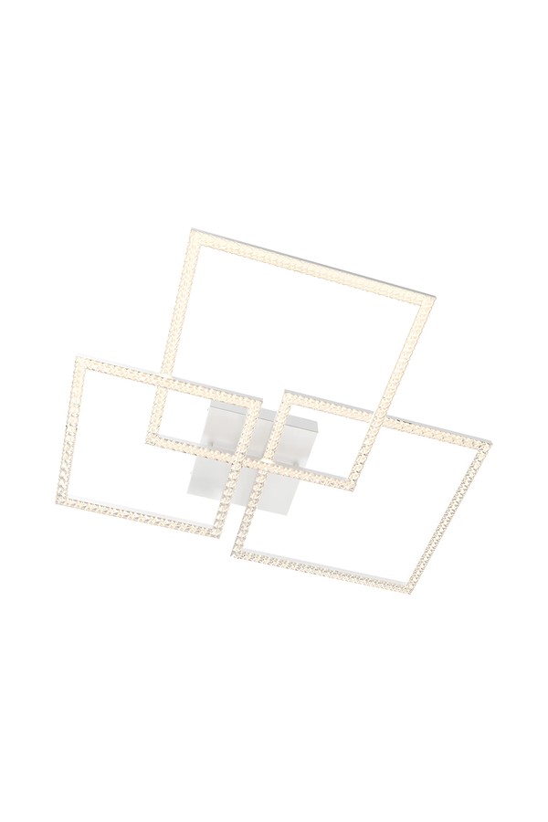 Braytron CRYSTAL B 80W 3IN1 RMT WHT CEILING LIGHT