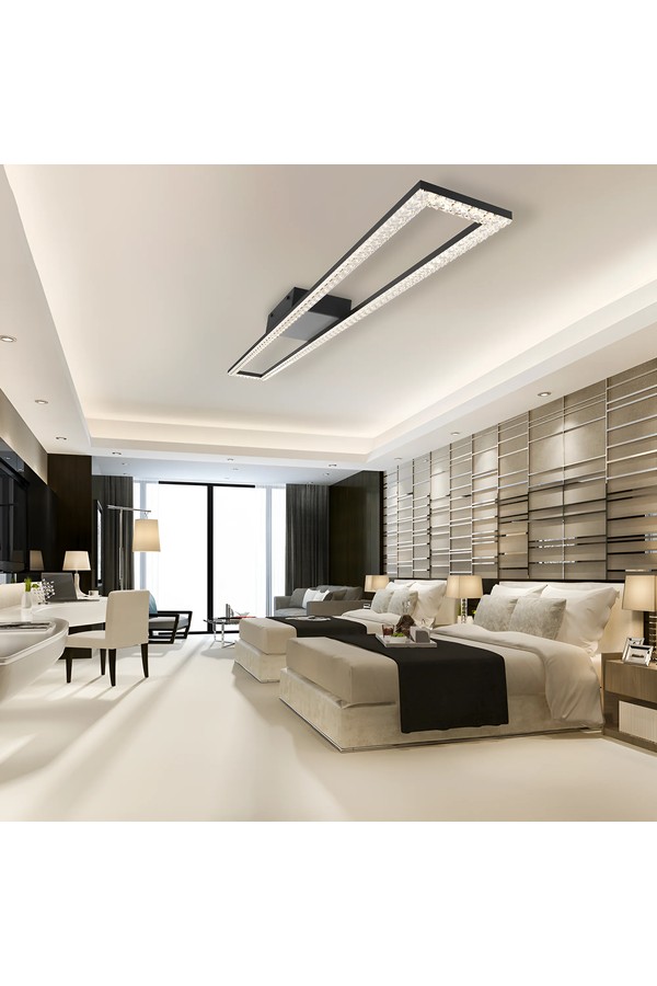 Braytron CRYSTAL C 40W 3IN1 RMT BLC CEILING LIGHT