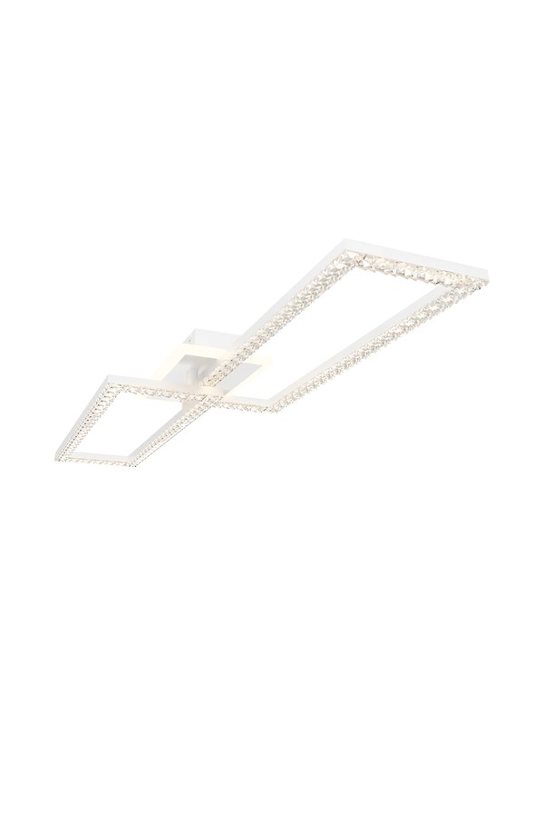 Braytron CRYSTAL D 55W 3IN1 RMT WHT CEILING LIGHT
