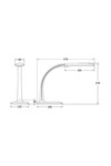 Braytron LB132 7W BLC 5000K DESK LAMP
