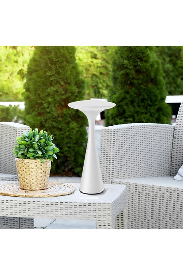 Braytron TOWER 2 WHT 3IN1 RCH TABLE LAMP