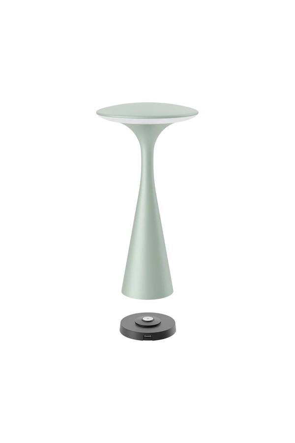 Braytron TOWER 2 GRN 3IN1 RCH TABLE LAMP