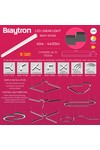 Braytron ALINE 55 36W 1.2MT 3IN1 WHT IP20 LINEAR LIGHT