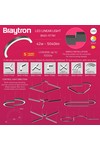Braytron ALINE 55 1/2 42W D800 3IN1 BLC IP20 LINEAR LIG