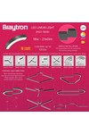 Braytron ALINE 55 1/4 18W D560 3IN1 BLC IP20 LINEAR LIG