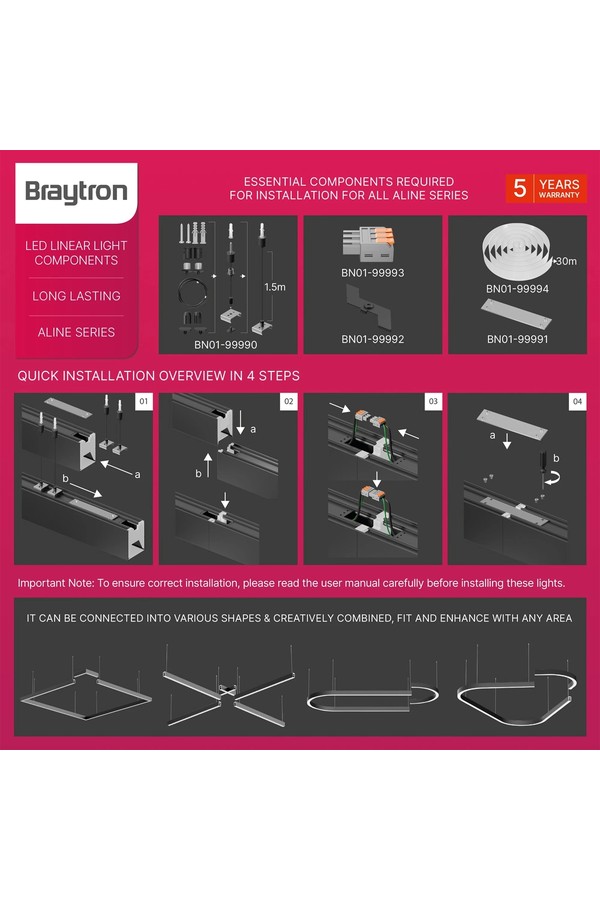 Braytron ALINE 55 SLV LOCKER