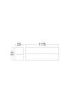 Braytron HEGZA 1175 16W WHT 6500K LED BATTEN LIGHT