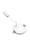 Braytron SMD CRP 12W RND 6INC WHT 3IN1 LED PANEL