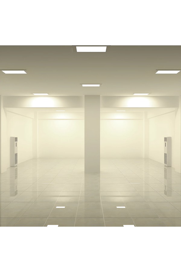 Braytron SMD CSP 18W SQR 8INC WHT 3000K LED PANEL