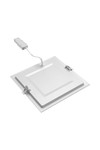 Braytron SMD CSP 18W SQR 8INC WHT 6500K LED PANEL