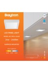 Braytron SMD SRP 24W SQR WHT 3IN1 LED PANEL LIGHT