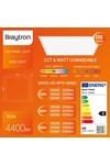 Braytron PANELLED 40W 595x595 WHT 3IN1 LED PANEL