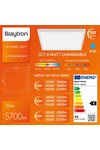 Braytron BACKLITE SRC 50W 600x600 WHT 3IN1 LED PANEL LI