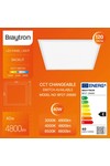 Braytron BACKLITE RC 40W 595x595 WHT 3IN1 LED PANEL