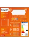 Braytron PANELLED UGR 40W 120L 595x595 WHT 3IN1 LED PAN